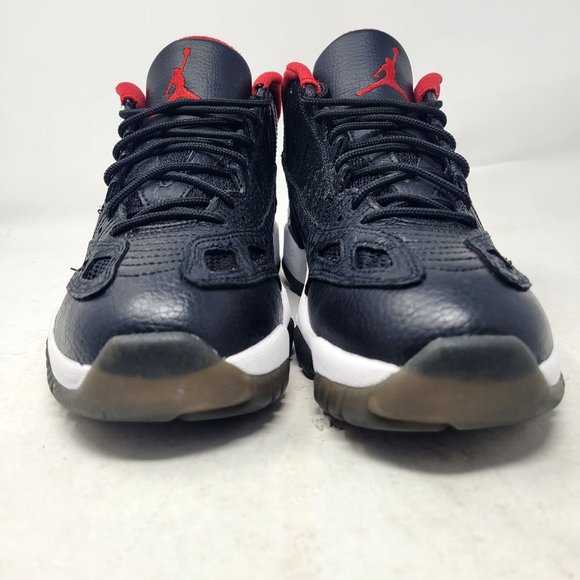 Air Jordan 11 XI Retro Low IE 'Black Red' BRED 2011 306008-001 7.5 1 4 6 12 13 - Picture 5 of 16